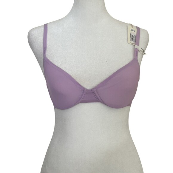 Aerie Smoothez Bra 32B Full Coverage lavender - Picture 1 of 7